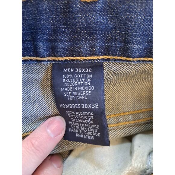 Nautica Straight Denim Jeans‎ Size 38 x32 - Picture 5 of 6